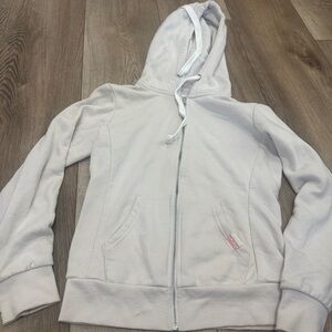 White Hooded Women's Sweater